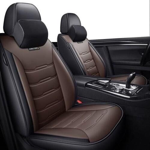 ZHOUSHENGLEE Leather Car seat covers For Jac Rein seat cover 13 s5 faux s5 auto accessories car-styling car seat covers