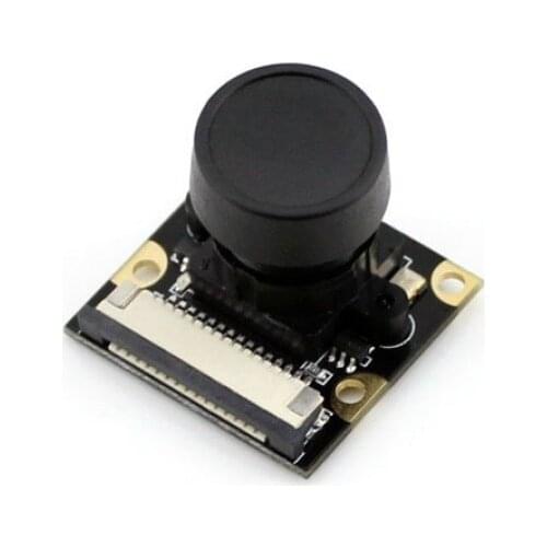 Raspberry Pi Camera (H) 5 Mega Pixel OV5647 Module Fisheye Lens Wider Field of View Supports Night Vision