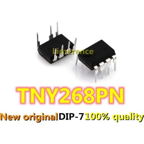 10PCS TNY268PN DIP7 TNY268P TNY268 DIP-7 new and original IC Chipset Support recycling all kinds of electronic components