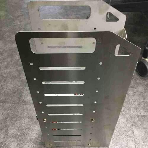 New Steel Hard Disk Rack 3.5 Heat Dissipation Bracket Cage HDD HDD Drive F10 Multi-layer Expansion Rack Hard External K1U8