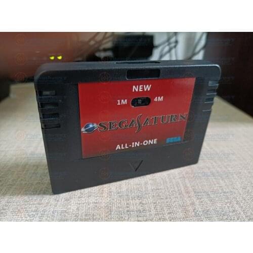 New Sega Saturn golden finger card + extended memory card + accelerator card 1M and 4M black color card for SATURN game console