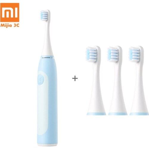 Original Xiaomi Mijia Kids Electric Toothbrush With Music Childrens Sonic Smart Fun Take Care Baby Teeth Over-Pressure Alert