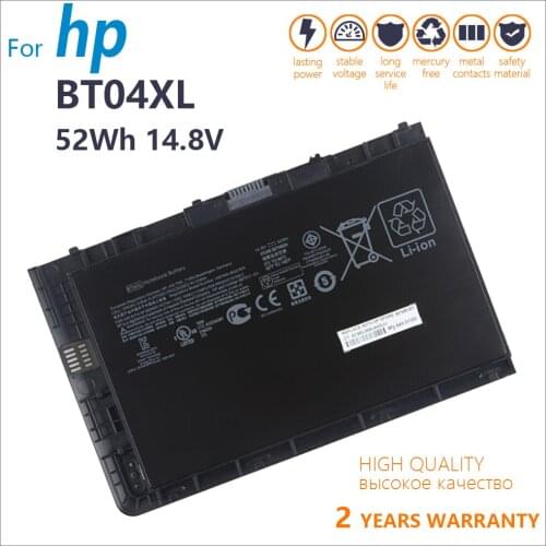 Genuine New BT04XL Laptop Battery for HP EliteBook Folio 9470m 14.8V 52Wh Battery BT04XL 687945-001 14.8V 52WH Original Batteria