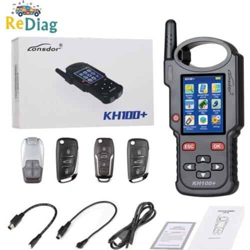 Original KH100+ Hand-Held Remote Key Programmer able to access control key/simulate/ generate chip/generate remote