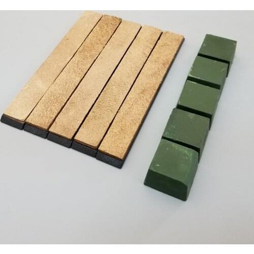 Polished mirror polishing combination large leather and polishing knife polishing tool