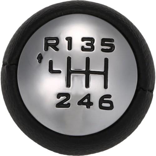 Gear Stick Shift Knob Manual 6-Speed Transmission Car Accessories Adapter for Peugeot 307 308 3008 407 5008 807 Citroen C3 C4 C8