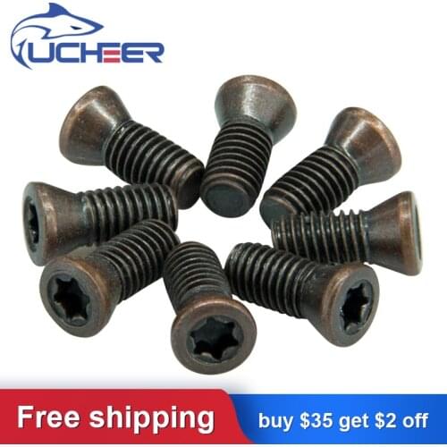 UCHEER 1pcs screw milling turning rod tool disc pressing plate screw plum m2.0-m5 end mill CNC tools parts