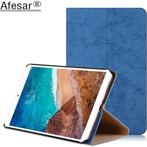 Stand Smart Cover For Xiaomi Mi Pad 4 MiPad 4 Tablets 8" inch PC Capa de Couro leather Case with Auto Sleep protective film gift