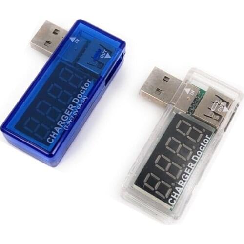 10PCS New Hot USB Charger Doctor Mobile Battery Tester Power Detector Voltage Current Meter