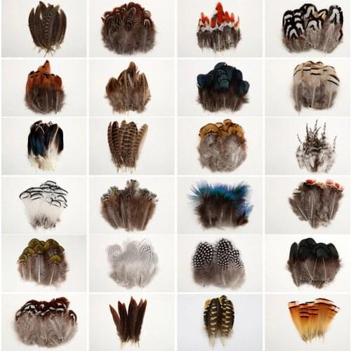 20/100Pcs DIY Crafts Plume Wedding Pheasant Feathers Small Hair Party Decor Natural Peacock Chicken Feather Plumas Accessories