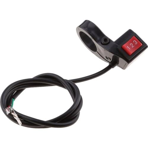 22mm 3 Module Switch Scooter Electric Bike E-bike Switch