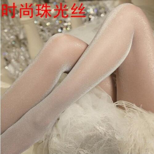 Shiny Tights Silk Pantyhose Medias De Compreesion Stockings Women Glossy Thin Invisible Collant Meia Calca Femme 4 Colors CI222