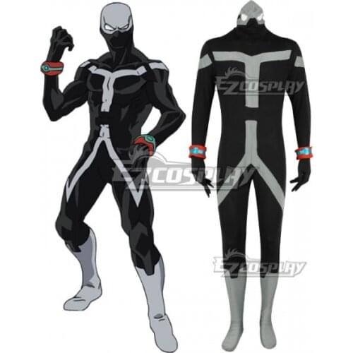 Boku No Hero Akademia Twice Jin Bubaigawara Adult Halloween Black Jumpsuit Suit Zentai Bodysuit Cosplay Costume E001