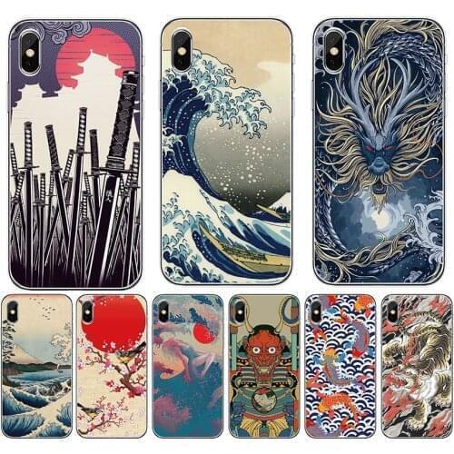 Case For Google Pixel 5 XL 2XL 3XL 4 4XL 4A 3A XL 2 3 lite Back Cover Japanese wave fish Dragon Soft TPU Silicone Phone Case