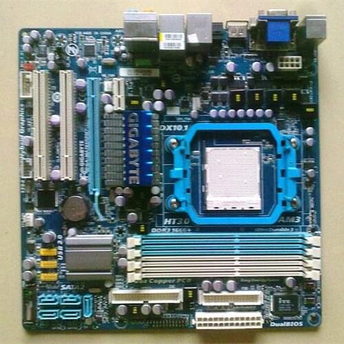 For Gigabyte GA-MA785GPMT-UD2H Original Used Desktop Motherboard MA785GPMT-UD2H 785G Socket AM3 DDR3 SATA2 USB2.0 Micro ATX