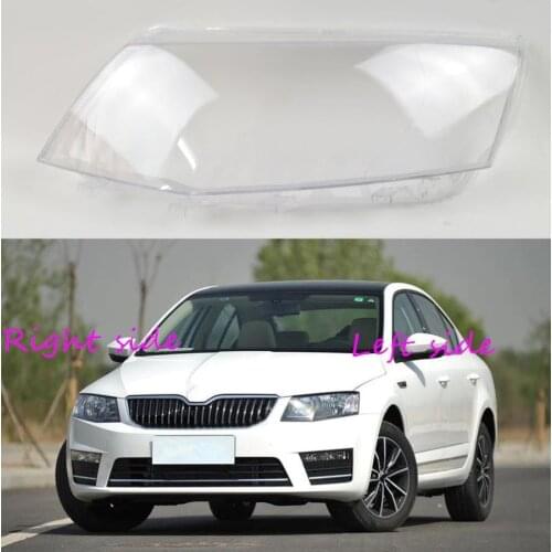 For Skoda Octavia 2015 2016 2017 Car Headlight cover Headlamp Lens Auto Shell Cover