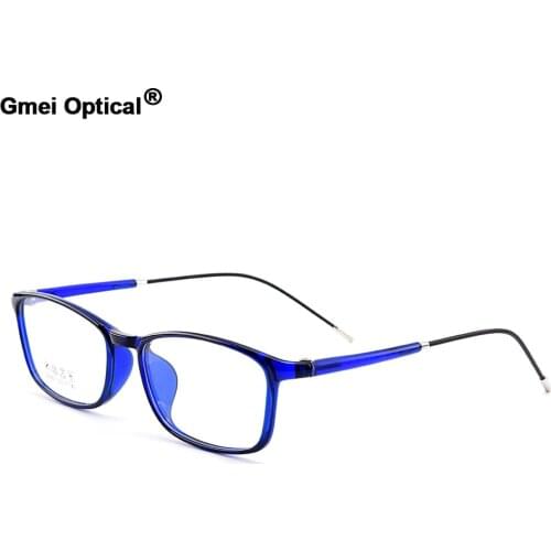 Gmei Optical Urltra-Light TR90 Full Rim Mens Optical Eyeglasses Frames Womens Plastic Myopia Eyewear 5 Colors Optional M3001