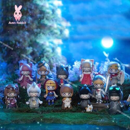 Kimmy&Miki Werewolf Killing Card Game Blind Box Toys Guess Bag Caja Ciega Blind Bag Toys for Girls Anime Figures Surprise Gift