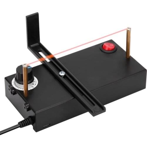 Small Hot Cutting Machine Ribbon Manual Hot Cutting Machine Cutting Trade Mark Rope Electromechanical Thermal Cutter with Fan