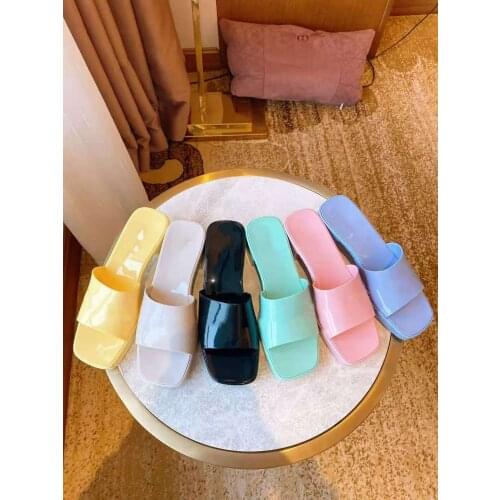 2021 summer new full tpu environmentally friendly material with increased heel and large size female sandals