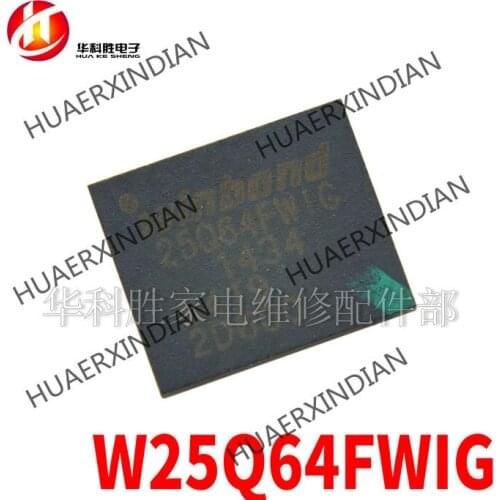 New Original 25Q64FWIG W25Q64FWIG 25Q64 QFN
