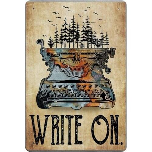 Write On Novelty Parking Retro Metal Tin Sign Plaque Poster Wall Decor Art Shabby Chic Gift