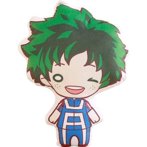 Anime My Hero Academia Plush Toy Pillow Midoriya Izuku Katsuki Shouto URARAKA Boku no Hero Akademia Model Doll Printing Toys