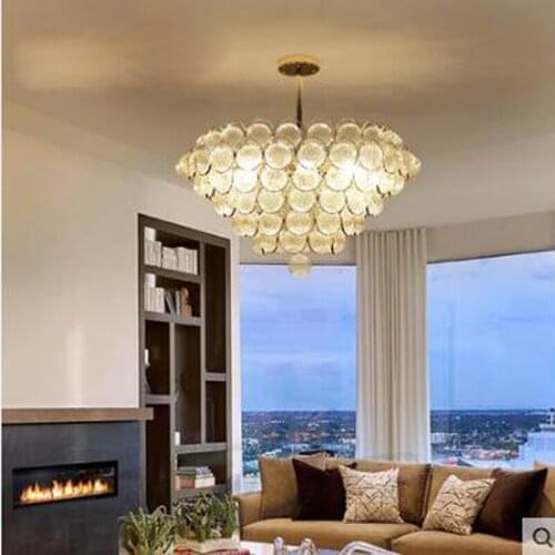 Postmodern minimalist atmospheric living room chandelier Nordic fashion luxury creative villa hotel decoration restaurant led