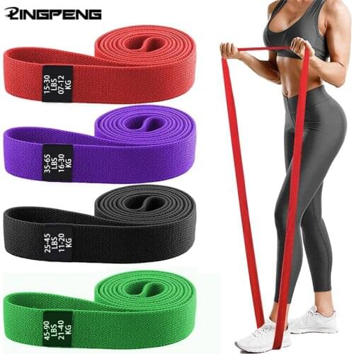 Long Fabric Resistance Band Braided Resistance Hip Exercise Ring Elastic Band Sports Elastic Yoga Band Fitness Exercise Home