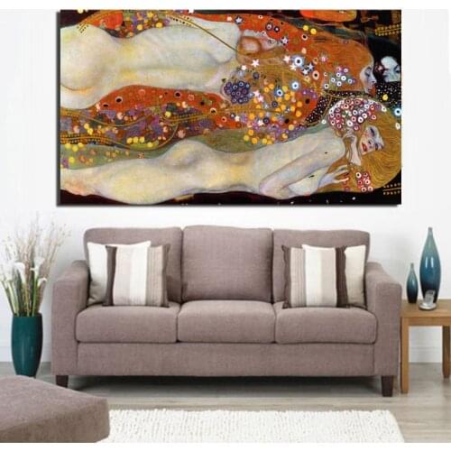 Nordic Poster Gustav Klimt Canvas Painting Prints Home Decoration Modern Living Room Wall Art Painting Posters Modular Pictures