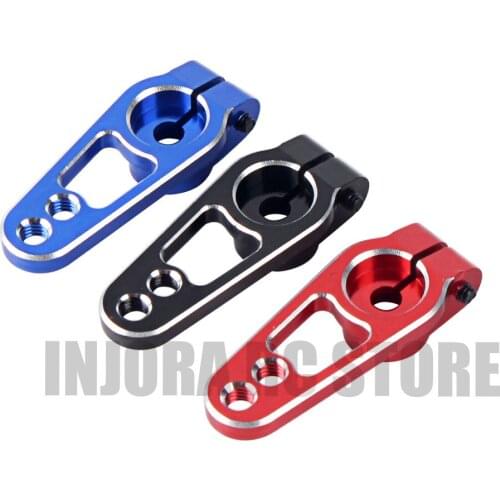 1PCS Aluminum Alloy 25T M3 31MM Steering Servo Arm Horn for 1/10 RC Crawler RC Tooth Body Shell 3 Color Available