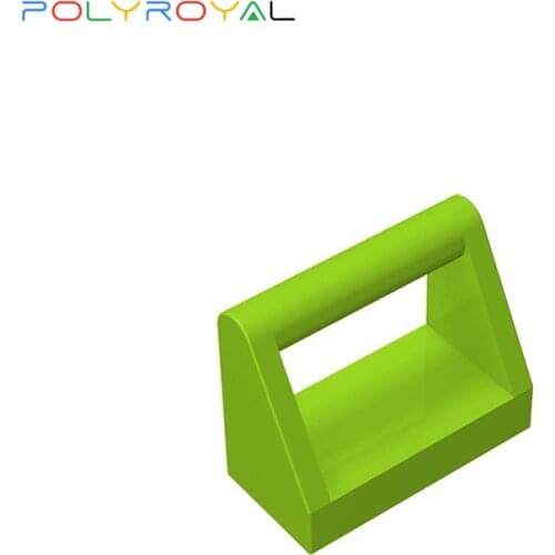 Building Blocks accessories DIY Plates 1x2 Top plate with handle brick 10PCS MOC Educational toy for children birthday gift 2432