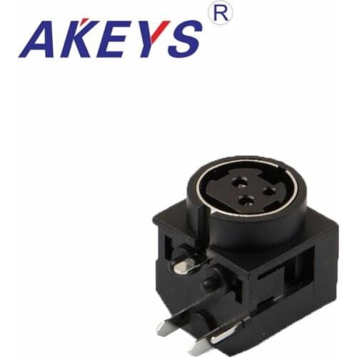 10PCS MPC-3-01 DIN 3 Pin Female Jack Cable Connector adapter panel mount solder S Terminal