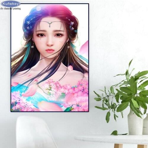 5D DIY Full Square/Round Diamond Painting Oriental Classical Beauty Diamond Embroidery Mosaic cross stitch 3d puzzle picture