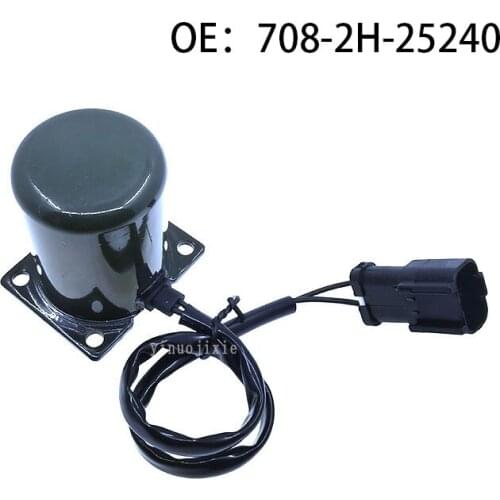 Excavator accessories suitable for Komatsu PC200-5/400-6 6D95 hydraulic pump main pump solenoid valve 708-2H-25240