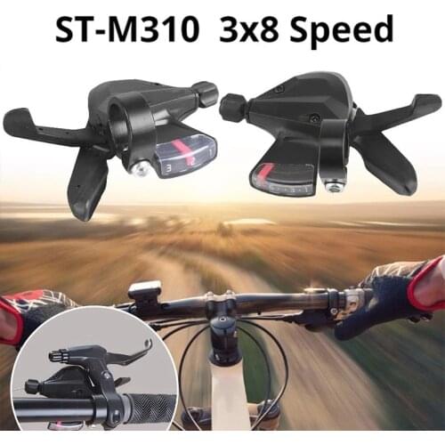 SL-M310 Bicycle Mountain Bike Finger Dial 3/8 Speed Split Transmission Hybrid Accessories Parts