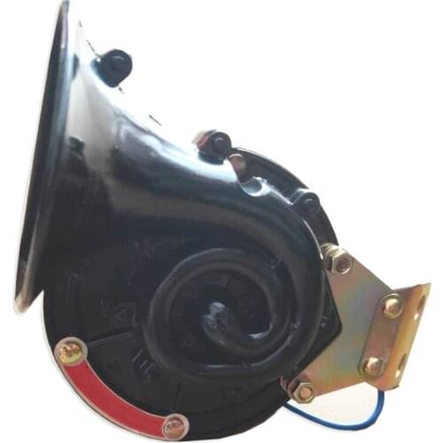 AOZBZ 300DB 12V 24V Black Electric Snail Horn Air Horn Raging Sound Car Styling Loud For Car Motorcycle Truck Boat