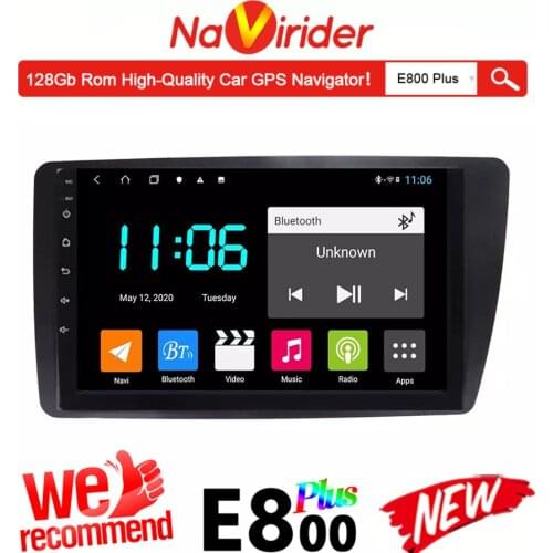 For Honda Civic Hatchback 2002 - 2006 Car Radio Stereo GPS Navigator 128GB Autoradio Android 10 Multimedia Player