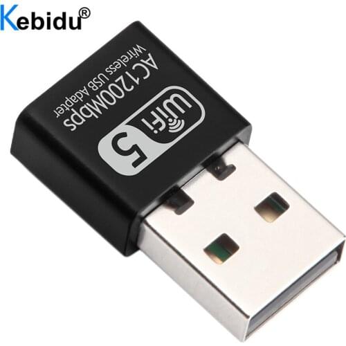 Wireless LAN USB WIFI Adapter 802.11AC 5Ghz 1200Mbps USB Network Card Mini Portable Dual Band Wi-Fi Adapter For PC Laptop