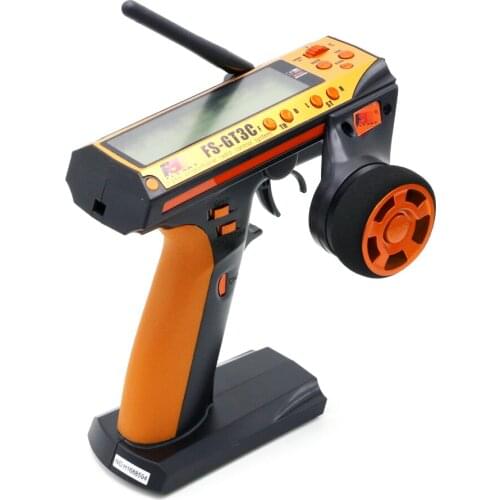 FlySky GT3C FS-GT3C 2.4GHz 3-Channel Transmitter with GR3E Receiver For RC Cars Boat