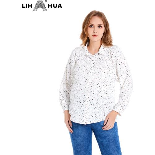 Женские рубашки с длинным рукавом LIH HUA China At AliExpress