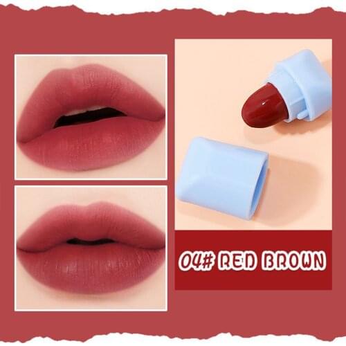 8 Colors Mini Lipstick Set Matte Velvet Capsule Waterproof Lipstick Cosmetic Long Lasting Easy Color Lipstick Makeup Lip Tint