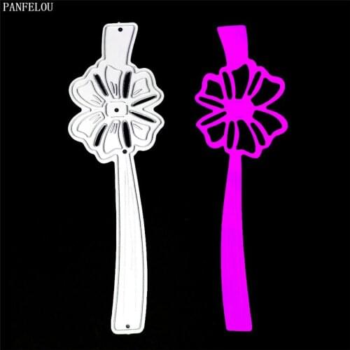 PANFELOU Flowers of the rope paper die cutting dies metal craft Scrapbooking/DIY Easter wedding Embossing mould cards