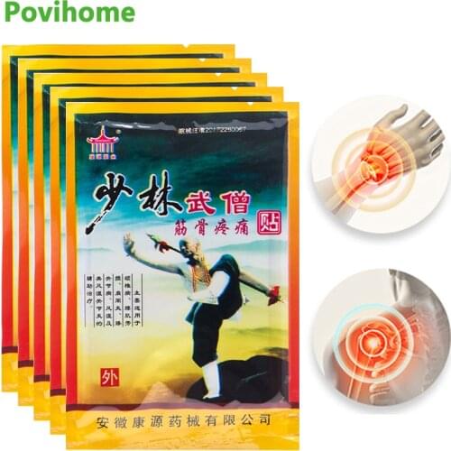 40Pieces Lumbar Knee Pain Relief Adhesive Patch Arthritis Joint Back Pain Killer Stickers Pain Relieving Medical Plaster D1398