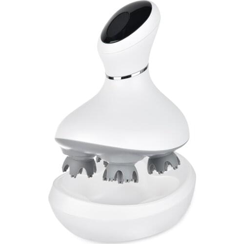 Handheld Portable Scratch Vibrate Massage Deep Tissue Kneading Stimulating Hair Growth Stress Release Full Body Head Massager