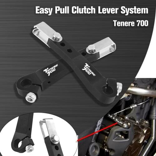 Tenere 700 Clutch Arm Extension One Finger Clutch compatible Easy Pull Clutch Lever System For yamaha Tenere 700 2019 2020 2021