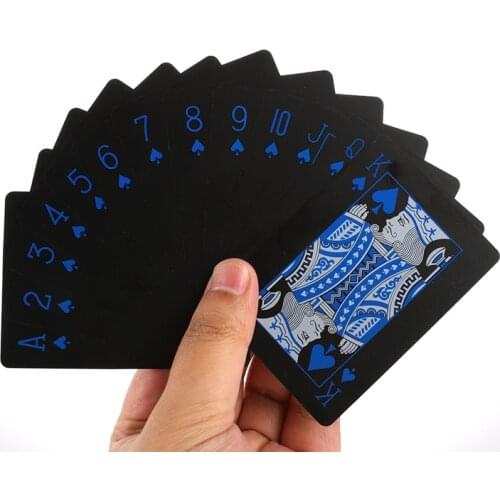 Waterproof PVC Playing Cards Poker Plastic Board Game Poker For Fun