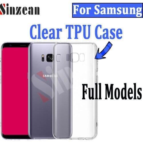 100pcs For Samsung S10 Plus/S10E/S8/S9 Plus/Note 10 Plus/Note 9/Note 8/A750/A10/A20/A30/A40/A50/A70/J4/A6/A8 Plus Clear TPU Case