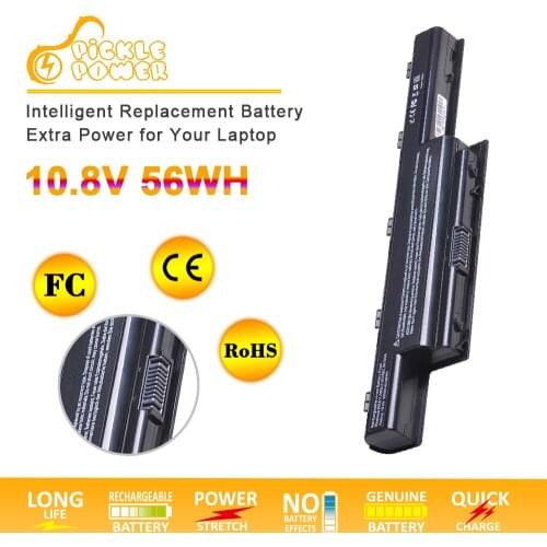 6 Cells 5200mAh Laptop Battery for ACER Aspire 4250 4333 4551 4741 4743 5250 5253 5336 5552 5733 5741 5742 5750 5755 TravelMate