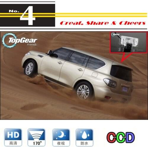 Car Camera For Nissan Patrol Royale 2010~2015 High Quality Rear View Back Up Camera For PAL / NTSC to Use + RCA